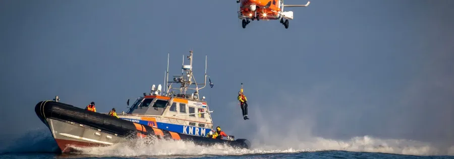 a rescue operation by the KNMR